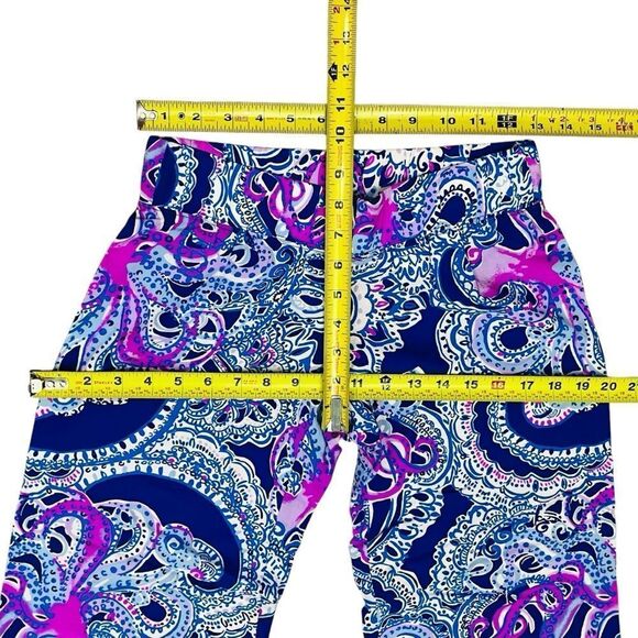 Lilly Pulitzer Bal Harbour Palazzo Paisley Multicolor  Pull On Pants XXS NWOT - Picture 7 of 12